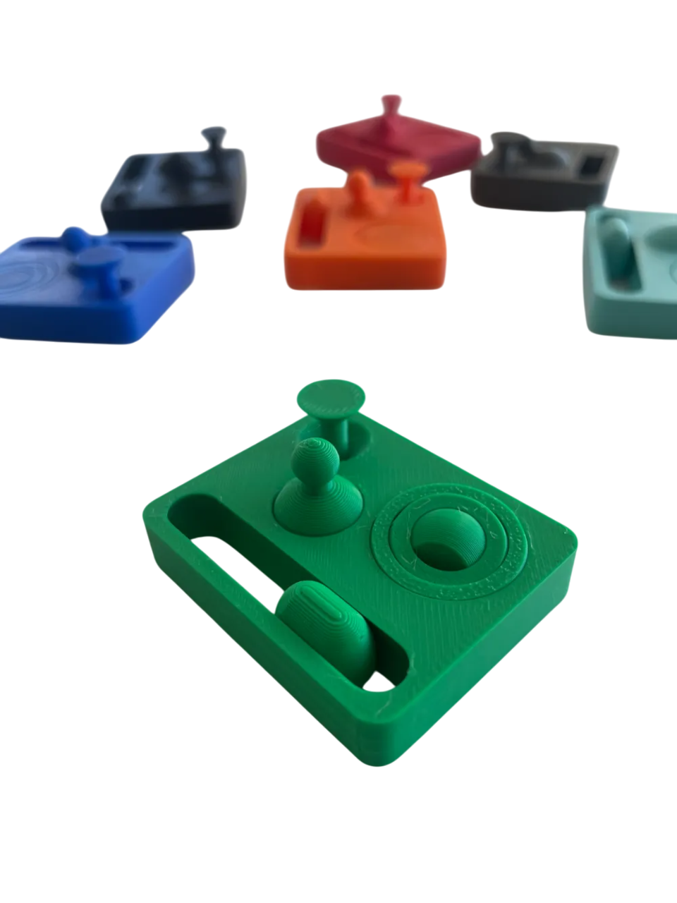 Mini Consola Fidget 3D Terapéutica Anti-Estrés