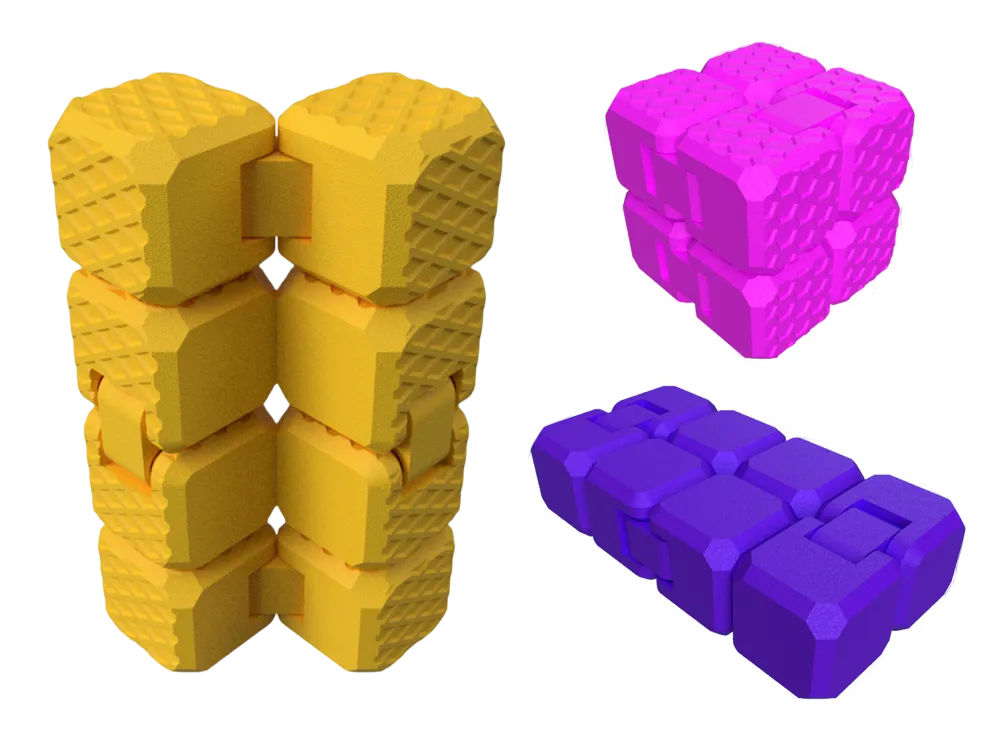 Cubo Infinito 3D Terapéutico Anti-Estrés
