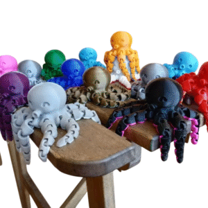 🐙 Pulpo Mini Anti-Estrés 3D - ¡Ternura que Relaja!
