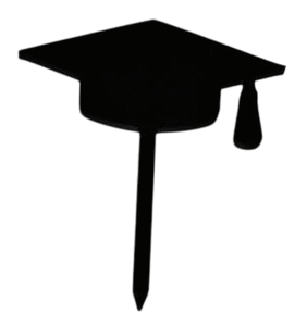Topper “Class of 2025” con Estilo Moderno – Decoración 3D para Repostería