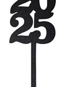 Topper Divertido “Class of 2025” – Decoración 3D para Cupcakes y Tortas