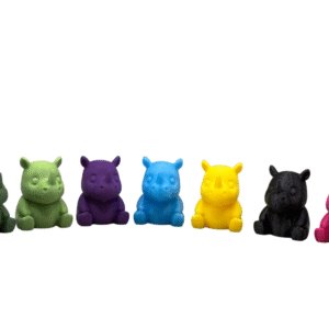 Rinoceronte Mini – Llavero Robusto y Adorable