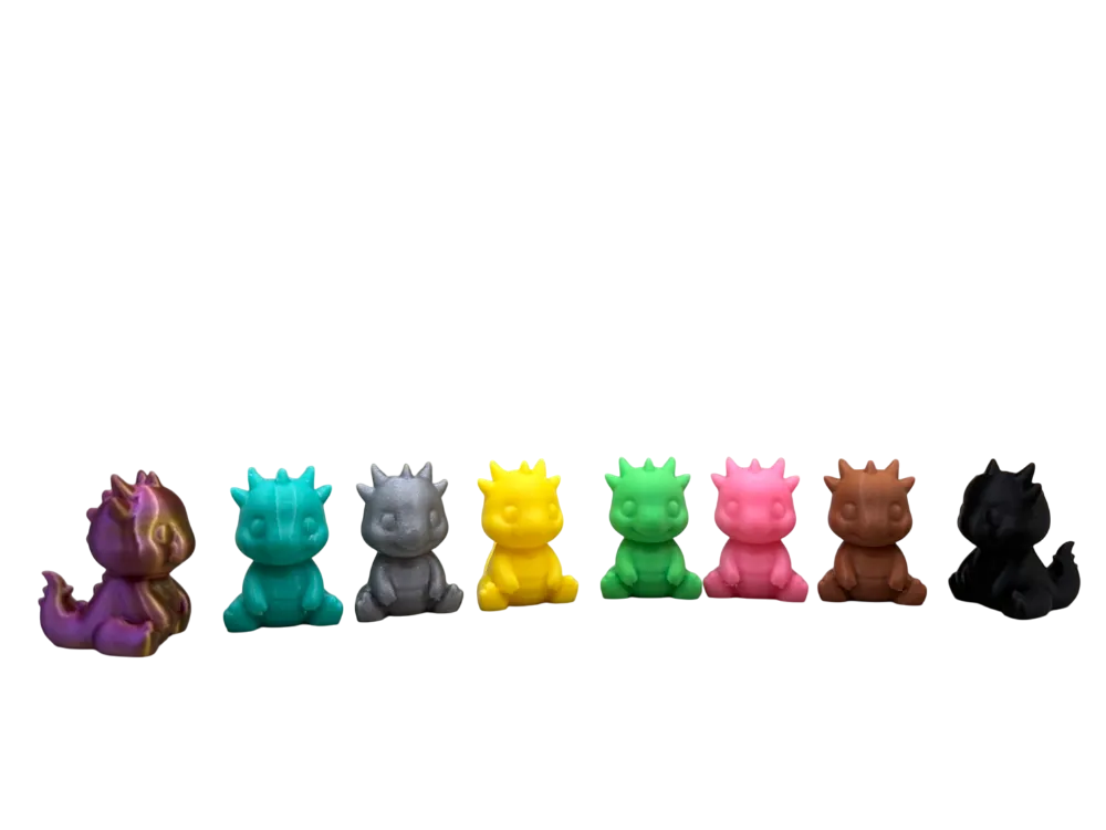 DrakoLite – Llavero Dragón 3D Cuteness Instantánea