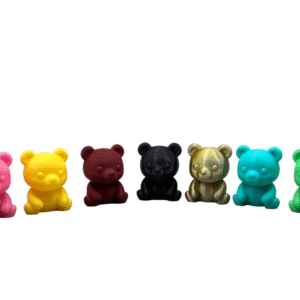 Llavero Osito 3D Mini Tesoro - ¡Ternura en Tus Bolsillos!