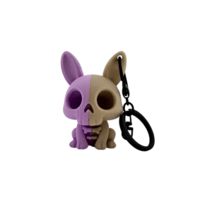 Llavero "Bunny Bones" - La Fusión Perfecta entre Tierno y Macabro