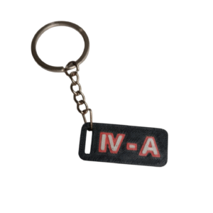 Llavero "Cuarto Medio [Letra]" - Identidad de Promoción en Tus Manos