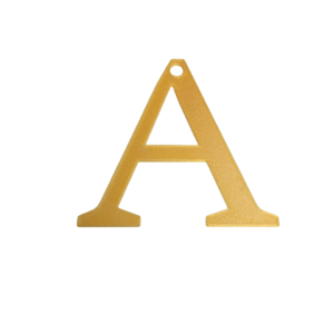 Alphabet - Doradas para Graduación