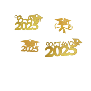 🎓 Combo Decoración Mural – Graduación 8º Básico 2025 (Pack x4)