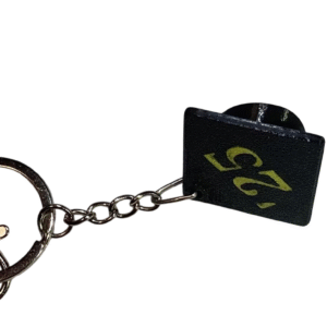 Llavero “25” con birrete – Recuerdo de graduación 2025