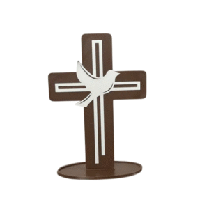 Cruz con Paloma 3D de Mesa